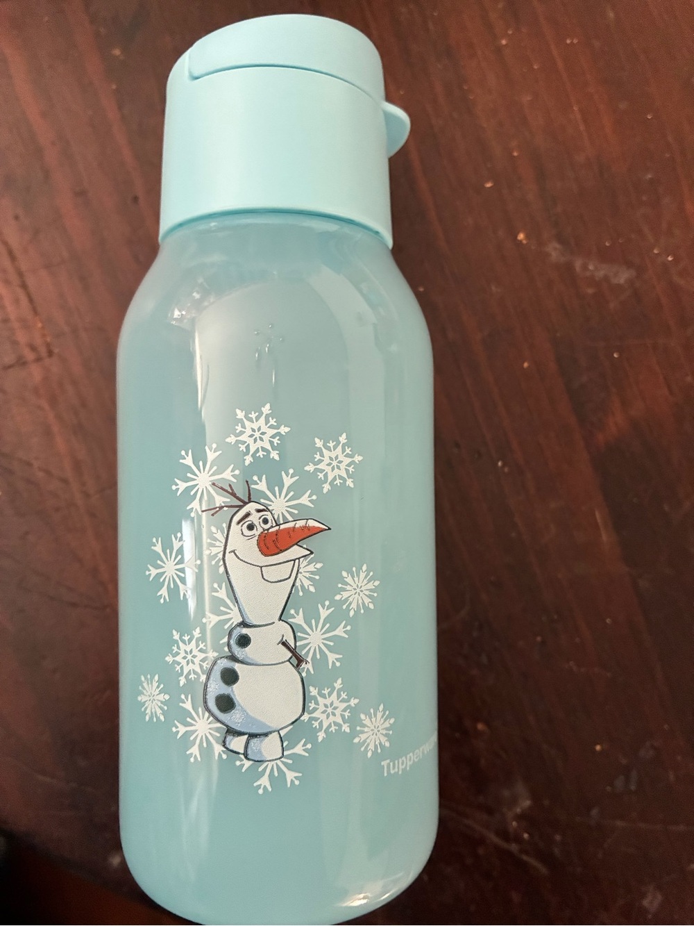 Olaf Tupperware Water Bottle